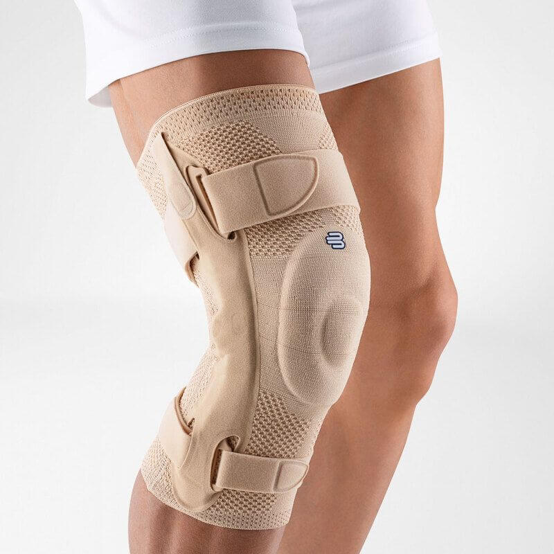 Bauerfeind GenuTrain S Kniebrace Links - Beige
