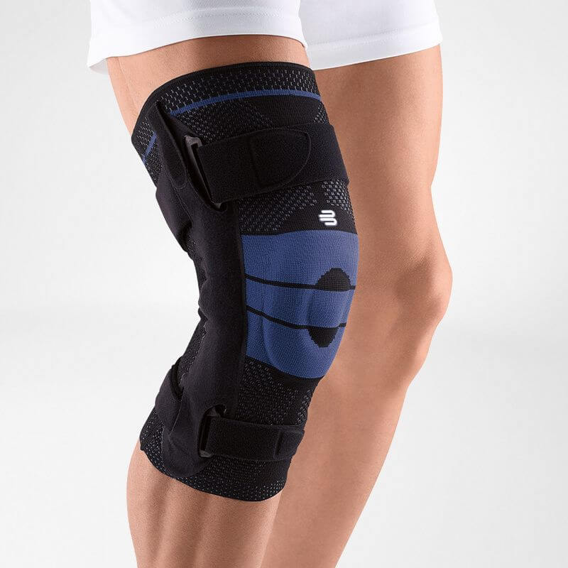 Bauerfeind GenuTrain S Kniebrace Links - Zwart