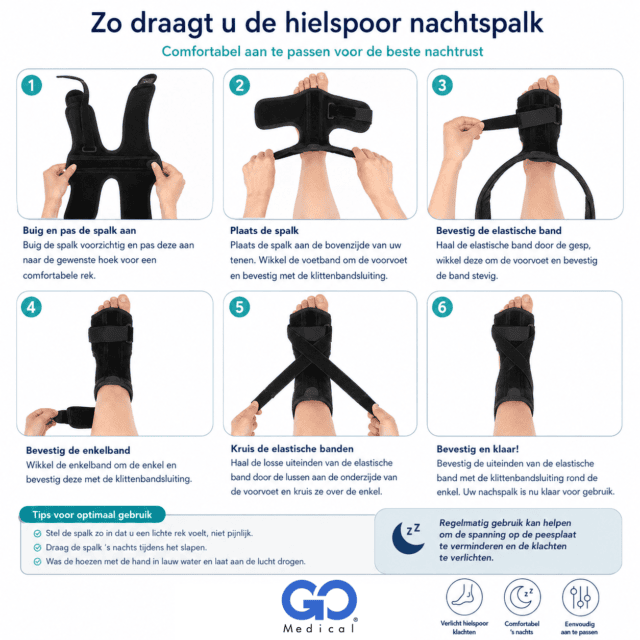 Go Medical Nachtspalk Handleiding Afbeelding Nl