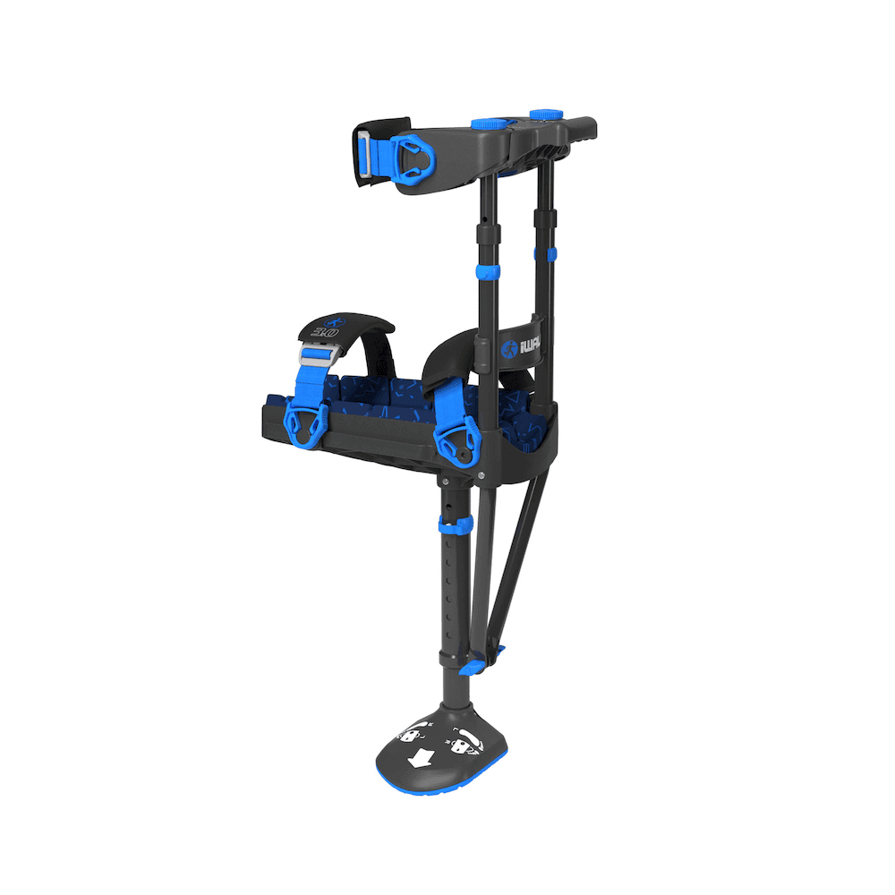 iWalk 3.0 Handsfree Kniekruk - One size - Universeel - Zwart