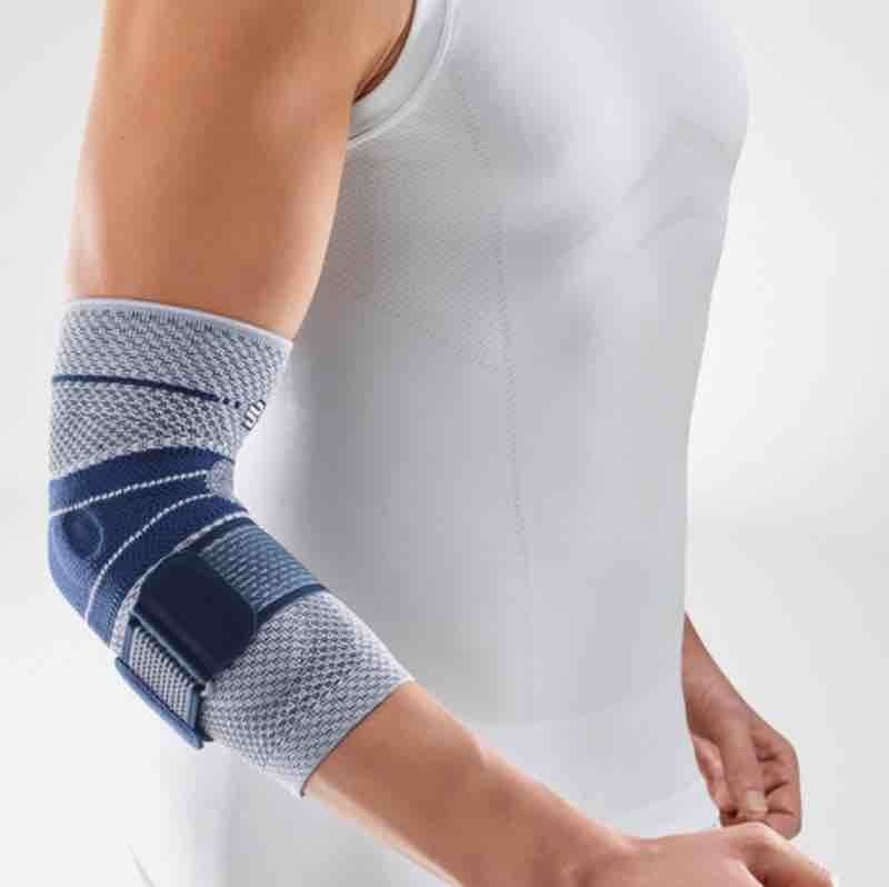 Bauerfeind EpiTrain Elleboogbrace - 6 - Universeel - Grijs