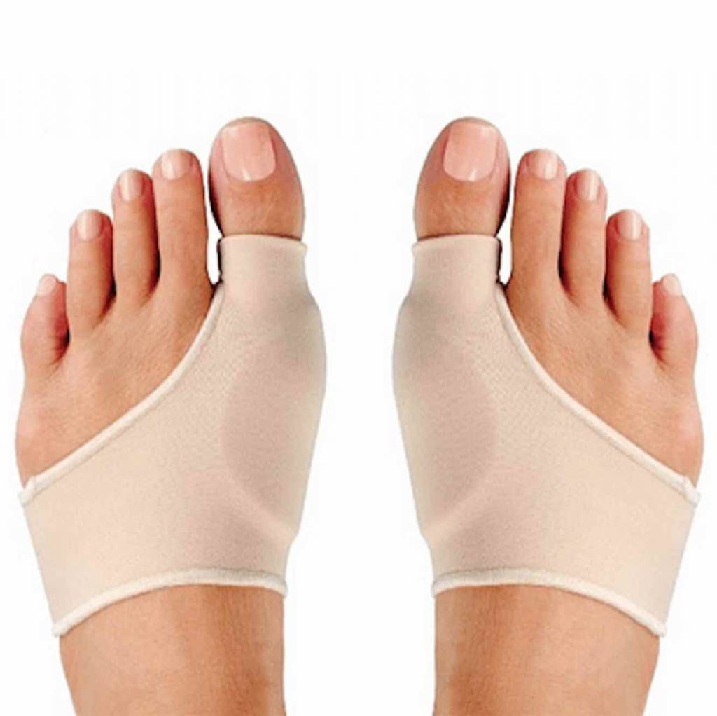 GO Medical Bunionbeschermer Sok bij Hallux Valgus - Universeel - Beige - Per paar