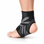 Bodyvine Sport Enkelbrace Lichtgewicht Enkelbandage Verzwikte Enkel Enkelinstabiliteit Zwart