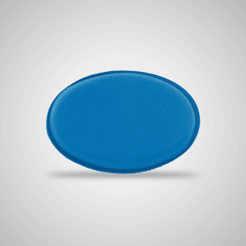 EMO Universele Hernia Pelotte Accessoire - One size - Blauw - Ovaal