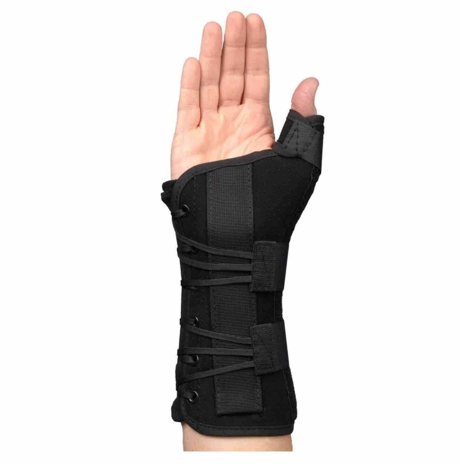 Basko Ryno Lacer Duimbrace / Polsspalk - XS - Links - Zwart - Lang